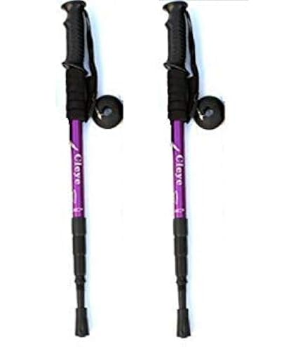 【色: ダブル・ブルーブルー】TINKAZ トレッキングポール 登山用 ステッキ 登山 杖 トレッキングポール 軽量 3段 伸縮式 ステッキ